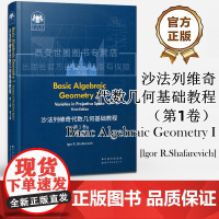 沙法列维奇代数几何基础教程第1卷第3版Basic Algebraic GeometryI Shafarevich代数几何