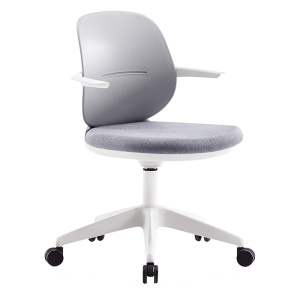 臻远ZY-7816办公椅培训椅人体工学椅转椅电脑椅会议椅学习椅 灰色