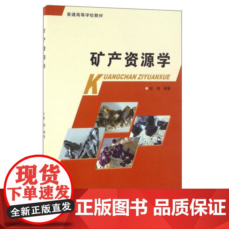 矿产资源学 9787116089693 彭渤 地质出版社