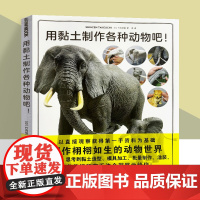 模工坊 用黏土制作各种动物吧! 模型师竹内信善 黏土模型恐龙技法教程日本动物玩偶捏泥人雕塑造型技法大百科书