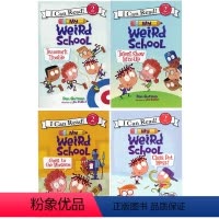 [正版]进口英文原版I can read系列 平装绘本第二阶段 my weird school疯狂的学校4册合售 汪培