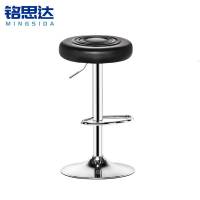 铭思达吧台椅圆盘踩脚款把