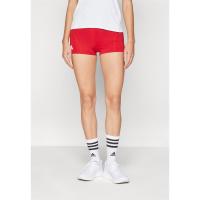Adidas女款高弹力速干跑步运动紧身裤修身显瘦extra短款黑面白搭 leggin