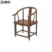 戴劲靠背椅配套桌椅单人坐椅家用木凳商用办公椅功夫泡茶椅 围椅