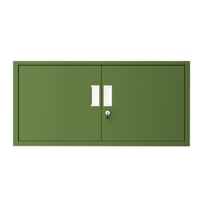 DXBG绿色铁皮文件柜办公室档案柜资料柜财务凭证柜钢制办公柜子单节顶柜