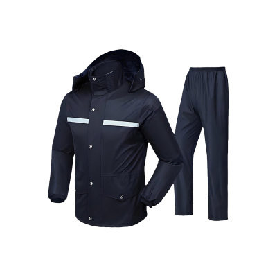 山之只 双层分体雨衣 家庭雨具 L 件