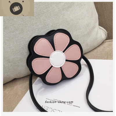 清新花朵小童包包女宝宝可爱斜挎包2019公主单肩包儿童配饰小包潮艾狄伊娃单肩包