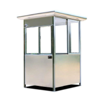 心业户外岗亭XY-GT1512A不锈钢岗亭 此产品单件不出售批量请联系客服