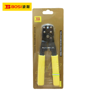 波斯(BOSI) 荧光系列压接钳 0.08-5.2mm² 把
