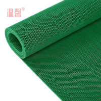 温馨 PVC防滑地垫 绿色2米宽 4mm*15m 卷