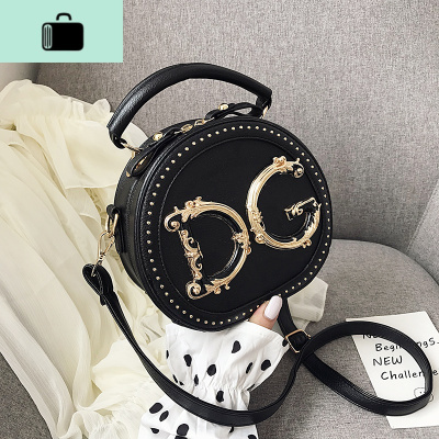 手提小圆包女2020新款夏季韩版百搭时尚chic女士单肩包斜挎小包包NEW LAKE女斜挎包