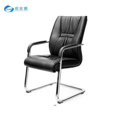 欣安顺 皮质弓形办公椅 XAS-013/把