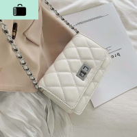 高级感小包包女2020新款韩版洋气链条单肩包时尚菱格百搭小方包NEW LAKE女士单肩包