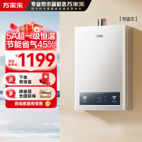 万家乐恒温王燃气热水器JSQ25-13P3(F)天然气5A超一级恒温13升家用洗澡一级节能省气防冻