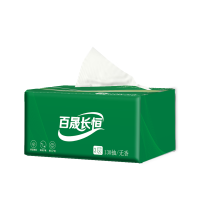 百晟长恒 BSCH-C17GS 3层130抽每盒 190mm*195mm 抽纸(计价单位:盒)绿色