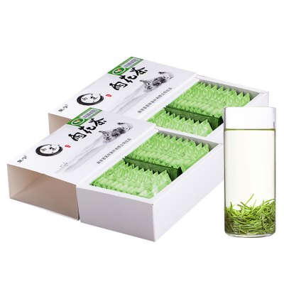 聚宁JUNING南京雨花茶2021新茶特产炒青绿茶4克小泡随手礼礼盒装小包200克（50*4克）