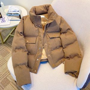 冬季羽绒棉服女短款韩版加厚棉衣高级感休闲棉袄小个子宽松外套潮_5411