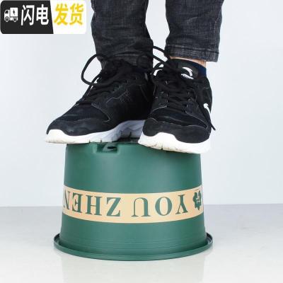 三维工匠塑料矮胖新加仑花盆绿萝月季多肉大口径加厚小加仑盆 矮胖3号[10个装]10送2 含托盘花盆容器