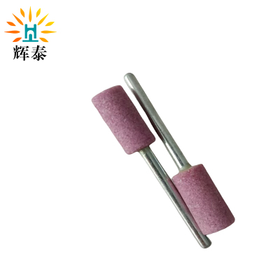 辉泰 红色圆柱砂轮磨头 8*3mm 个