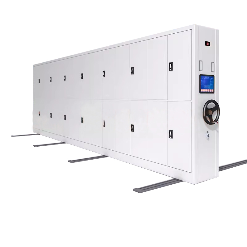 阿拉贡密集柜档案室密集架移动档案柜凭证资料柜手摇文件柜一列7组每立方(智能)