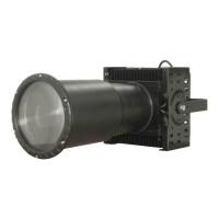 华荣(WAROM)HRZM-FL8215(GW)、300W、100-240V、IP65、5000K、强光探照灯 黑色