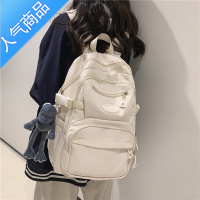封后书包女初中生高中韩版原宿ulzzang简约轻便ins背包潮大学生双肩包学生书包