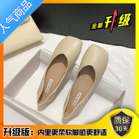 SUNTEK2023新款软底豆豆鞋女鞋乐福鞋一脚蹬懒人鞋奶奶鞋平底晚晚鞋单鞋