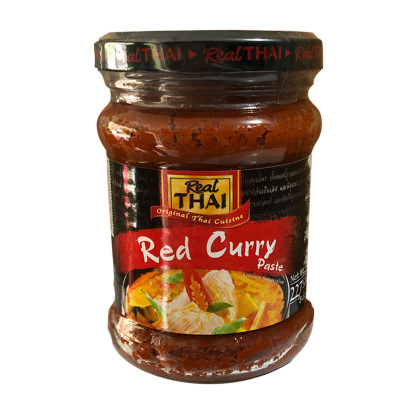 丽尔泰realthai红咖喱酱227g瓶装泰国进口咖喱鸡咖喱蟹火锅酱料