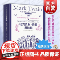 哈克贝利·费恩历险记 马克·吐温儿童文学作品集美国文学经典原版插图另著汤姆·索亚历险记/傻瓜威尔逊/百万英镑 上海文化出
