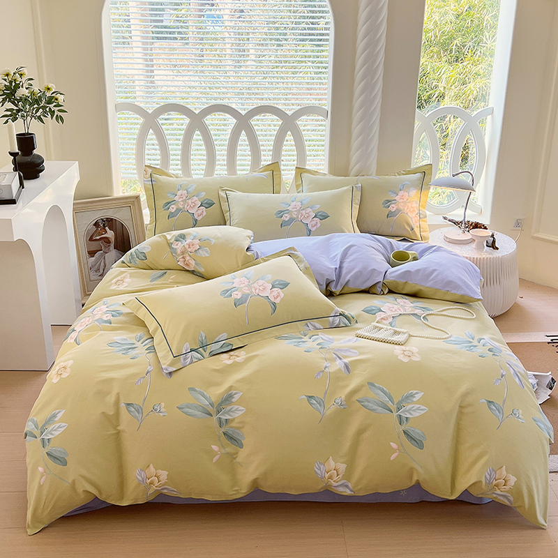 雅鹿轻奢全棉四件套