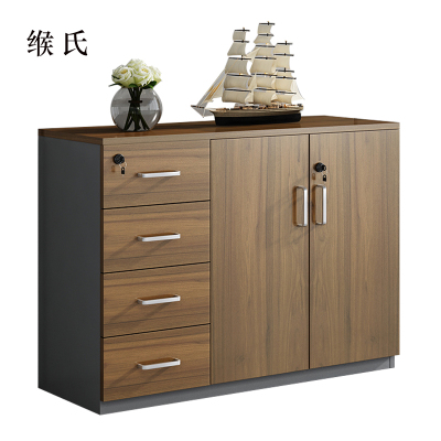 缑氏办公室矮柜储物柜文件柜2门4抽屉