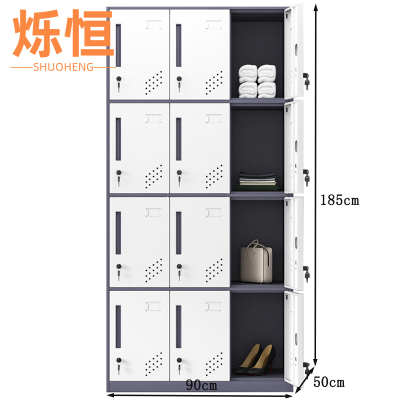 烁恒更衣柜十二门台(请备注颜色)