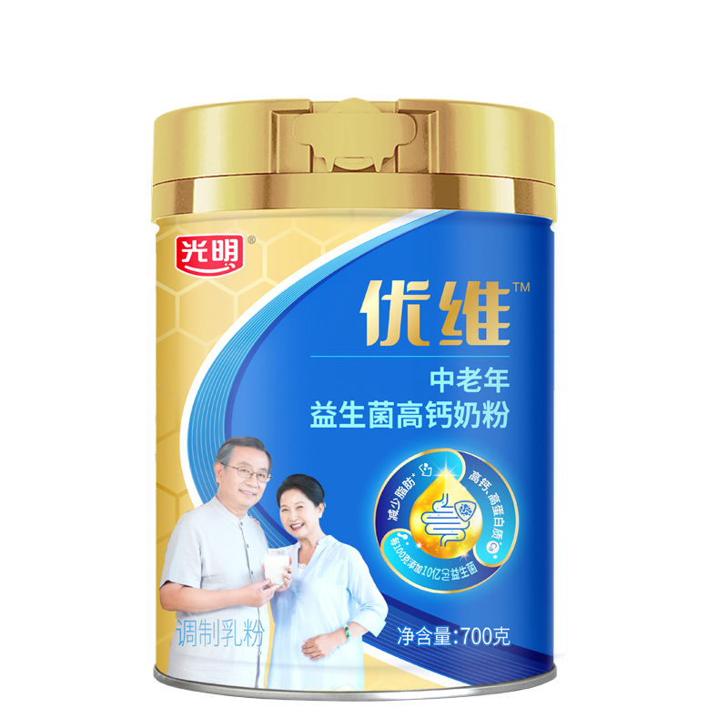 光明 益生菌高钙奶粉700g*1罐