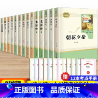 [人教版]初中必读名著全14册 [正版]初中必读名著十二本人教版初一初二初三上册必读课外书人民教育出版社七八九年级上册下