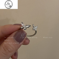 JiMi高级感蝴蝶锆石开口戒指女ins潮时尚个性食指戒轻奢设计小众指环