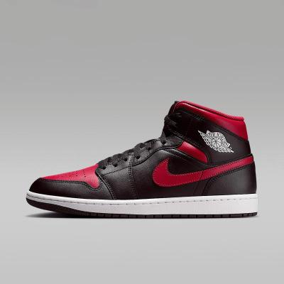 耐克(NIKE)AJ1经典重塑高帮休闲运动鞋女款多彩拼接百搭潮流跑鞋