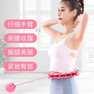 呼啦圈收腹美腰加重腰女成人智能健身抖音同款