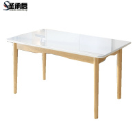 圣承启 玻璃餐桌 单桌1.2米张