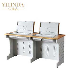 依琳达 电脑翻转桌(双人位) 1600*600*750mm 台