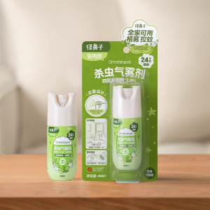 绿鼻子驱蚊灭蚊气雾剂蚊香液强效防蚊水户外便携可用喷雾儿童用品