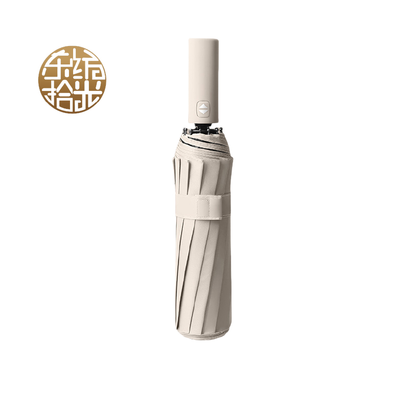 东纺拾光 DF5016 全自动三折16骨防晒晴雨伞梧桐米