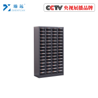 臻远零件柜抽屉式工具柜 60抽透明无门大号