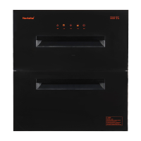 Haotaitai消毒柜ZTD120Z-Q0307 二星级消毒 120L大容量 上层低温烘干+下层高温消毒