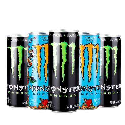 可口可乐魔爪330ml*12罐随机能量饮料维生素功能提神运动饮料