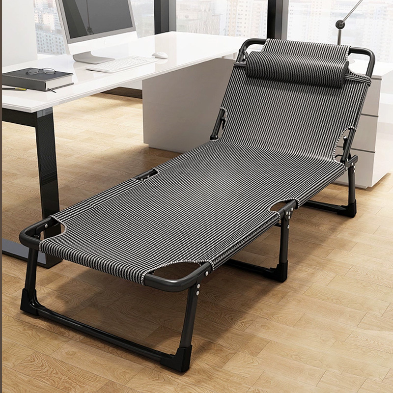 昇恒轩折叠床单人家用办公室午睡便携躺椅简易陪护午休行军床折叠床 193*66*30cm 张