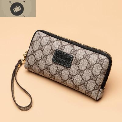 新款欧美时尚手拿包女士钱包长款零钱包多功能手机包大容量手抓包艾狄伊娃女手包