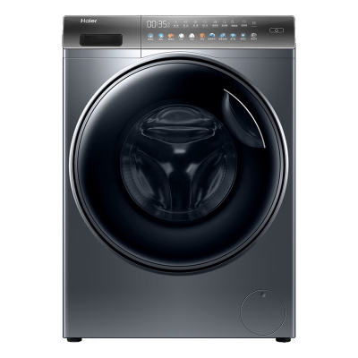 海尔(Haier)滚筒洗衣机 10公斤 直驱变频 AI智慧洗 智能投放 防过敏 香薰除菌 XQG100-BD12366
