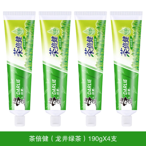 好来牙膏190g茶倍健龙井绿茶清新口气草本清香防蛀含氟成人正品