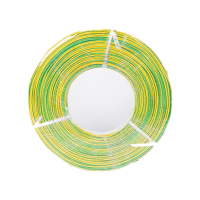 绵缆(MIAN LAN)铜芯聚氯乙烯绝缘电线450V/750V黄绿双色 BV-1.5 100米/卷