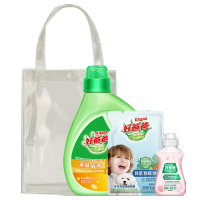 好爸爸 亲肤倍净洗衣液三件套袋装 2648克